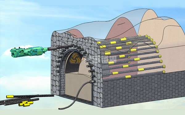 攻克V級(jí)破碎圍巖難題！鄭萬高鐵隧道自鉆式管棚支護(hù)效率提升60%